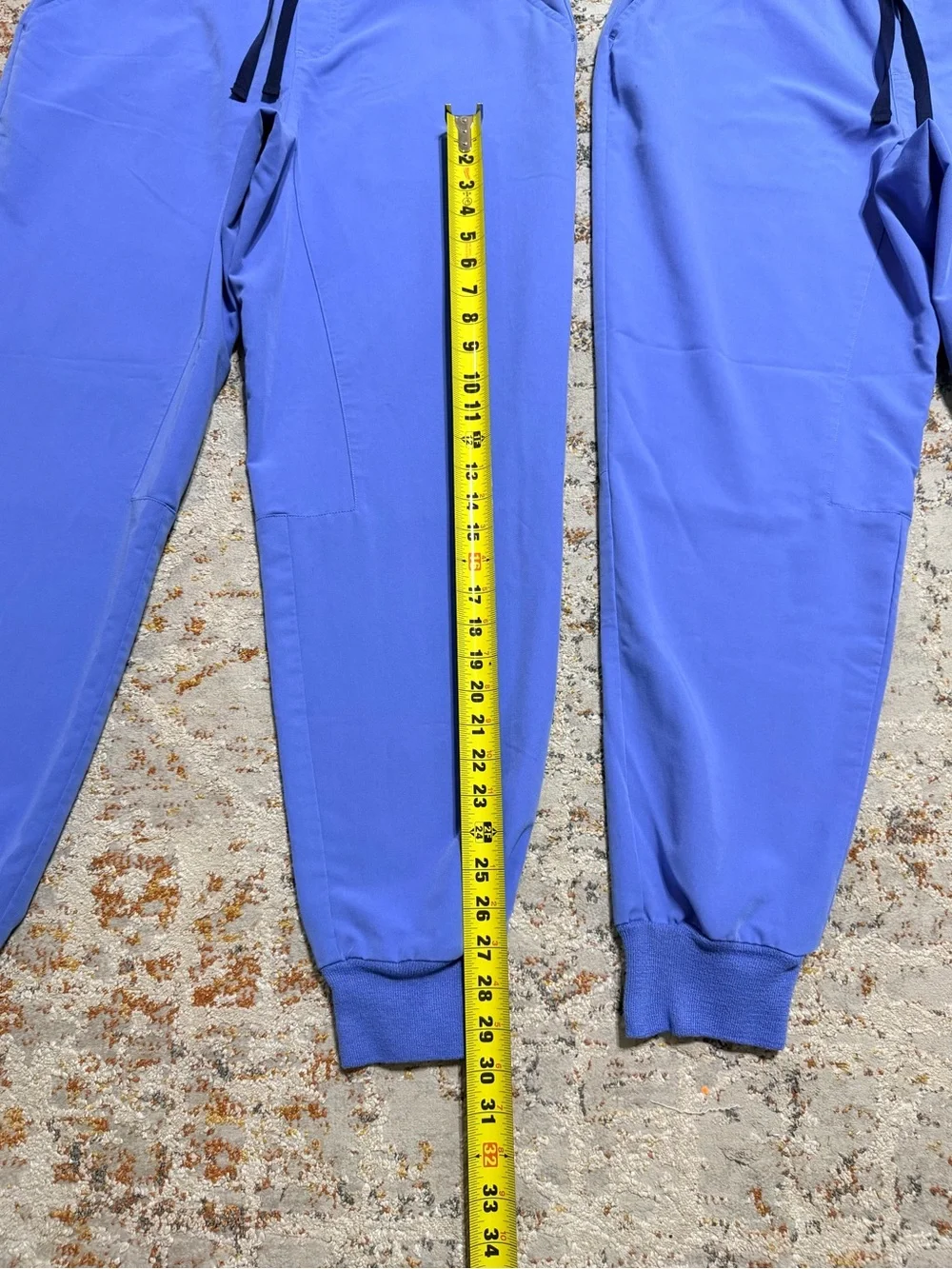 FIGS 2 pair Tansen Jogger Scrub Pants size Large blue